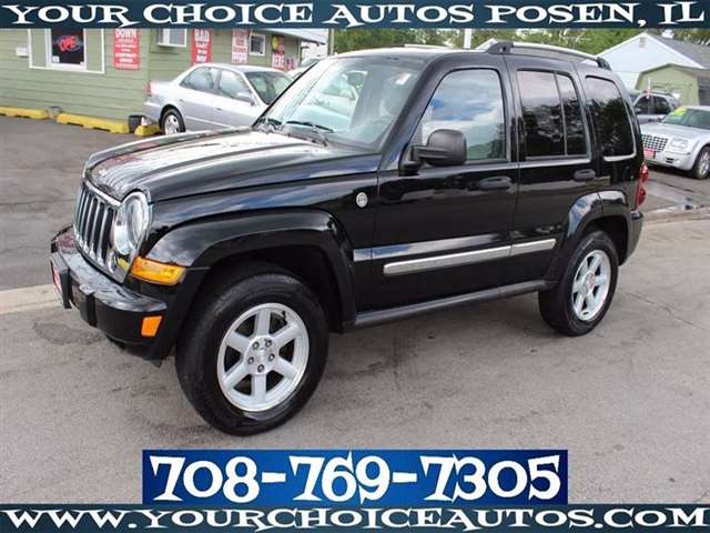 2006 Jeep Liberty Limited 4dr SUV 4WD w/ Front Side Curtain Airbags